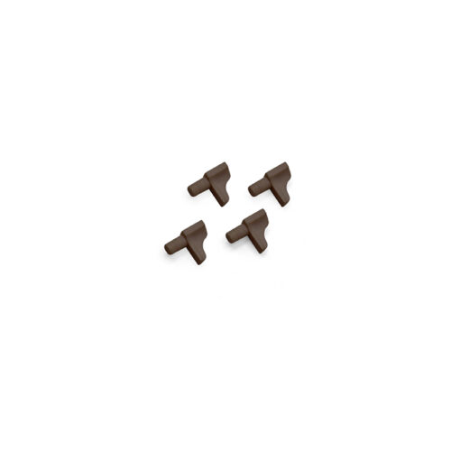 PLASTİK DÜBELLİ RAF PİMİ 5 mm - KAHVE