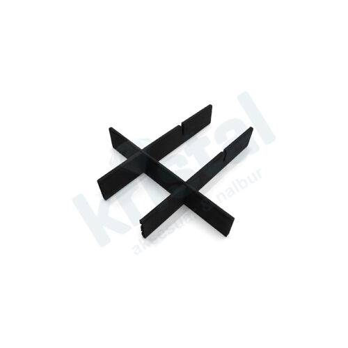 SİYAH ÇEKMECE İÇİ BÖLME PROF. 3000*60*8 MM