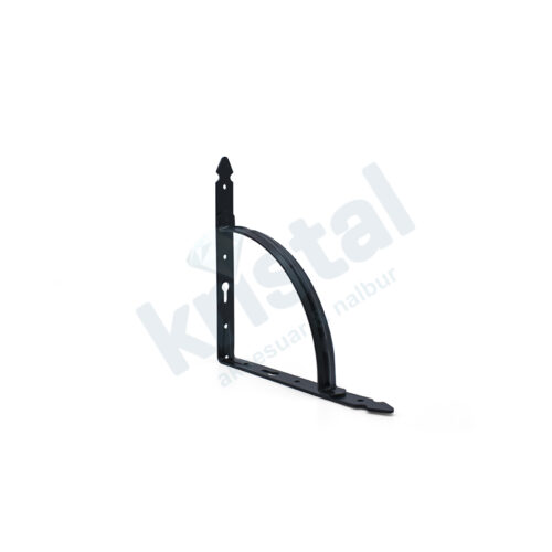 METAL RAF ALTI 20*25 cm - SİYAH (PKT:20)-851