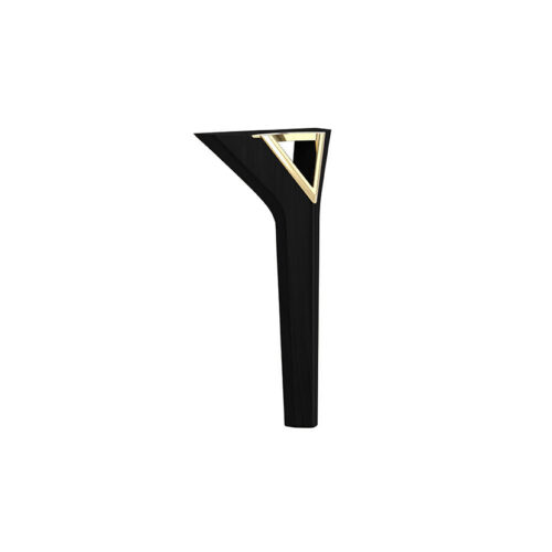 Y860 TANGO AYAK 24 cm-SİYAH RAL+SÜS ALTIN BOYA