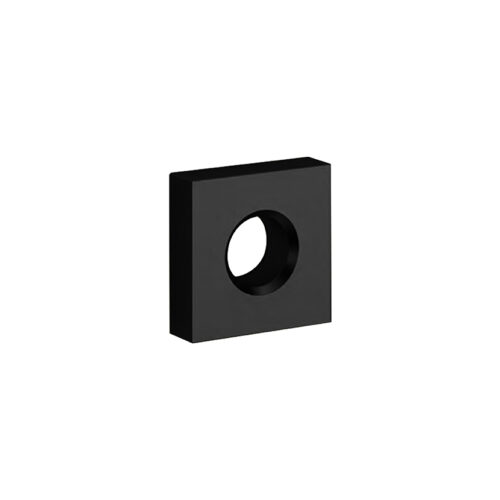 VALERİA DÜZ (GÖMME) KULP 67X67MM - MAT SİYAH