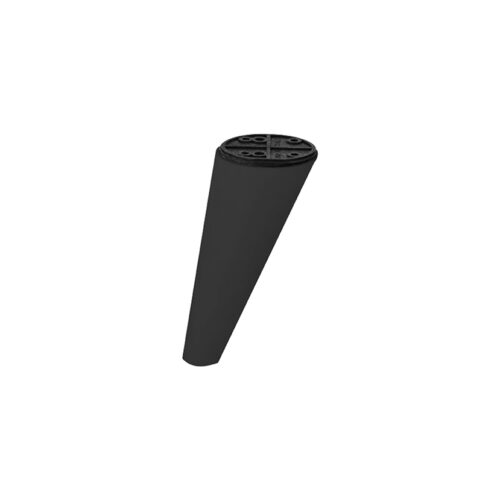YKS KONİK AYAK 15 CM - SİYAH - PP