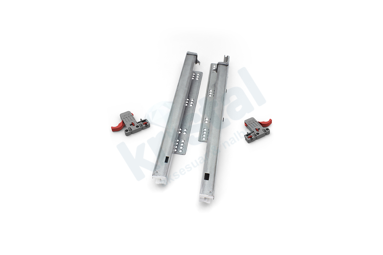 34962 SAMET SMART SLİDE TAM AÇILIM 30CM TANDEM RAY TAKIM