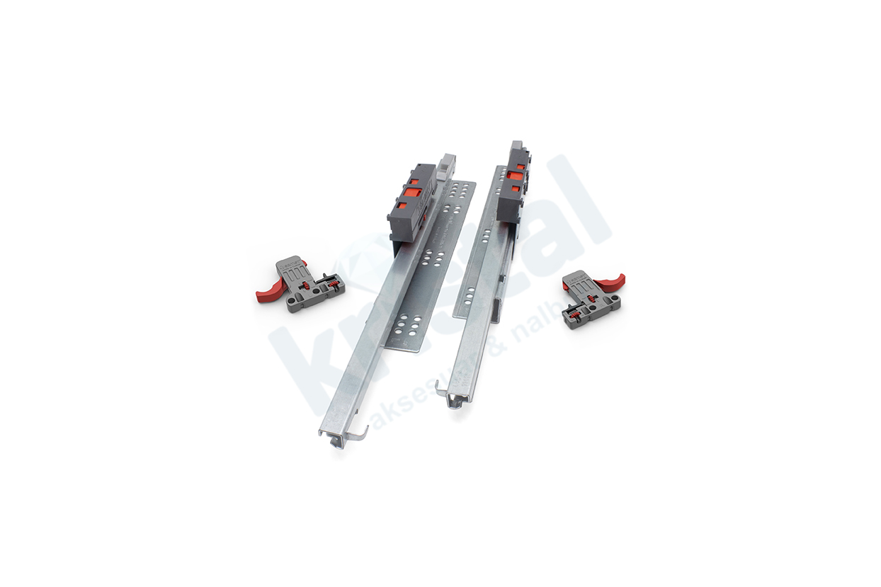 34974 SAMET SMART SLİDE KISMİ AÇILIM BAS-AÇ 40CM TNDM RAY TAKIM