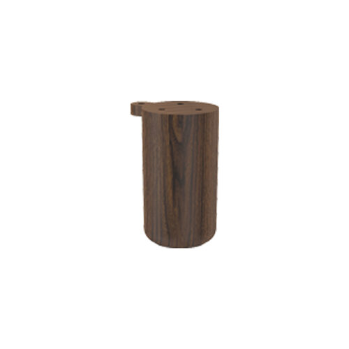 VB312-213 KAPSÜL AYAK 12CM - KUBİK CEVİZ