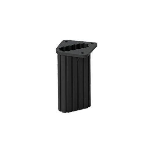 VB370-1 KEMER AYAK 12CM - MAT SİYAH
