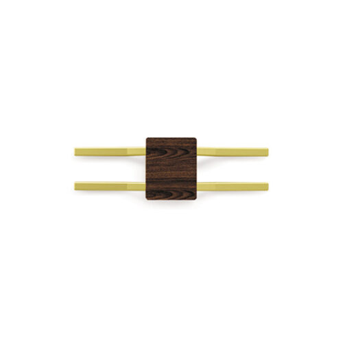 PK570-09 PERA KULP İÇ KÜBİK CEVİZ+PİRİNÇ KAPLAMA