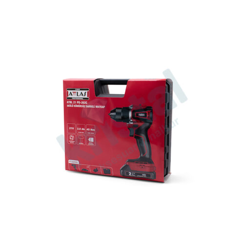 ATLAS ATBL 21 BLPD 21V AKÜLÜ KÖMÜRSÜZ DARBELİ MATKAP
