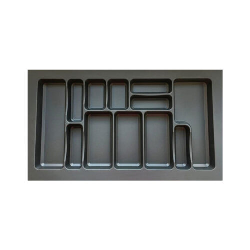PLASTİK KAŞIKLIK 86*49 GRİ