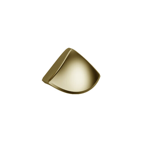 KMPNY SHELL DÜZ  DÜĞME AKS:064MM ALTIN