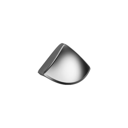 KMPNY SHELL DÜZ DÜĞME AKS:064MM KROM
