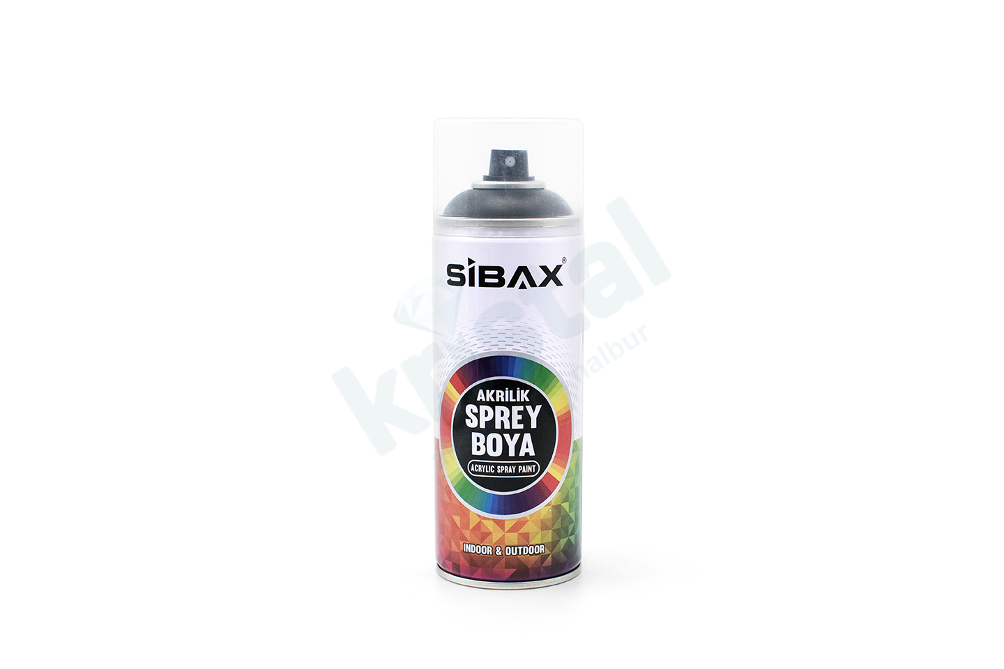 35067 SİBAX SPREY BOYA 400ML PARLAK SİYAH