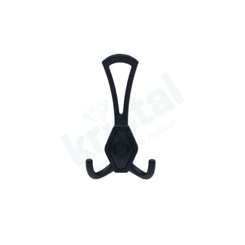 POLE MALİ PORTMANTO - MAT SİYAH