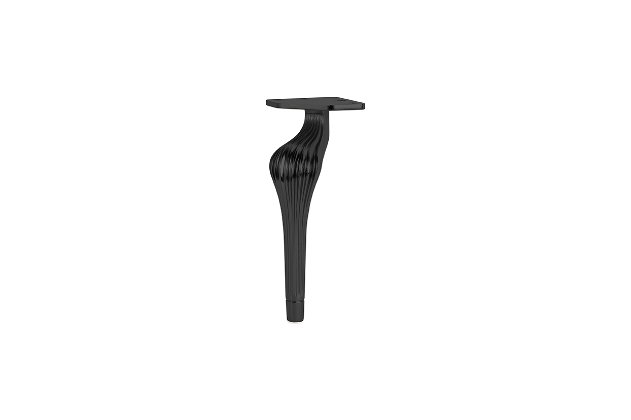 27960 OTTOMAN AYAK 21CM SİYAH